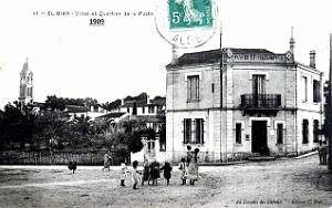 Alger-El-Biar - Quartier de la Poste - Villas - 1909